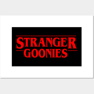 Stranger Goonies Posters and Art